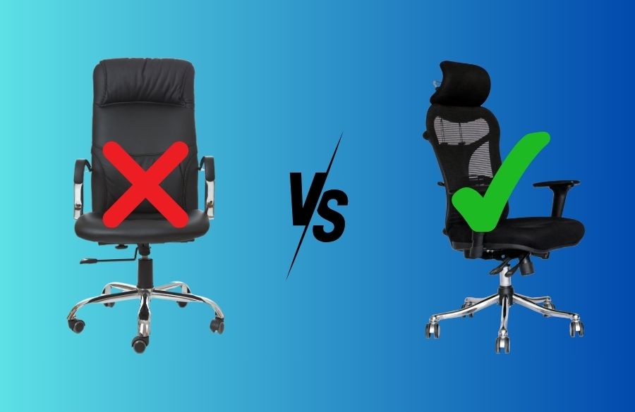 Ergonomic vs Normal Chair
What is the difference between an ergonomic chair and a normal chair?
