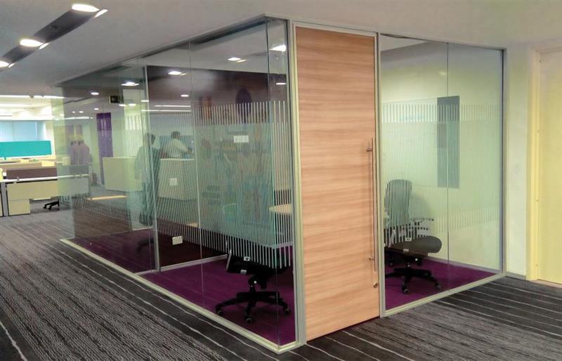 Harmony BWS Max Demountable Glass Partition Systems Image