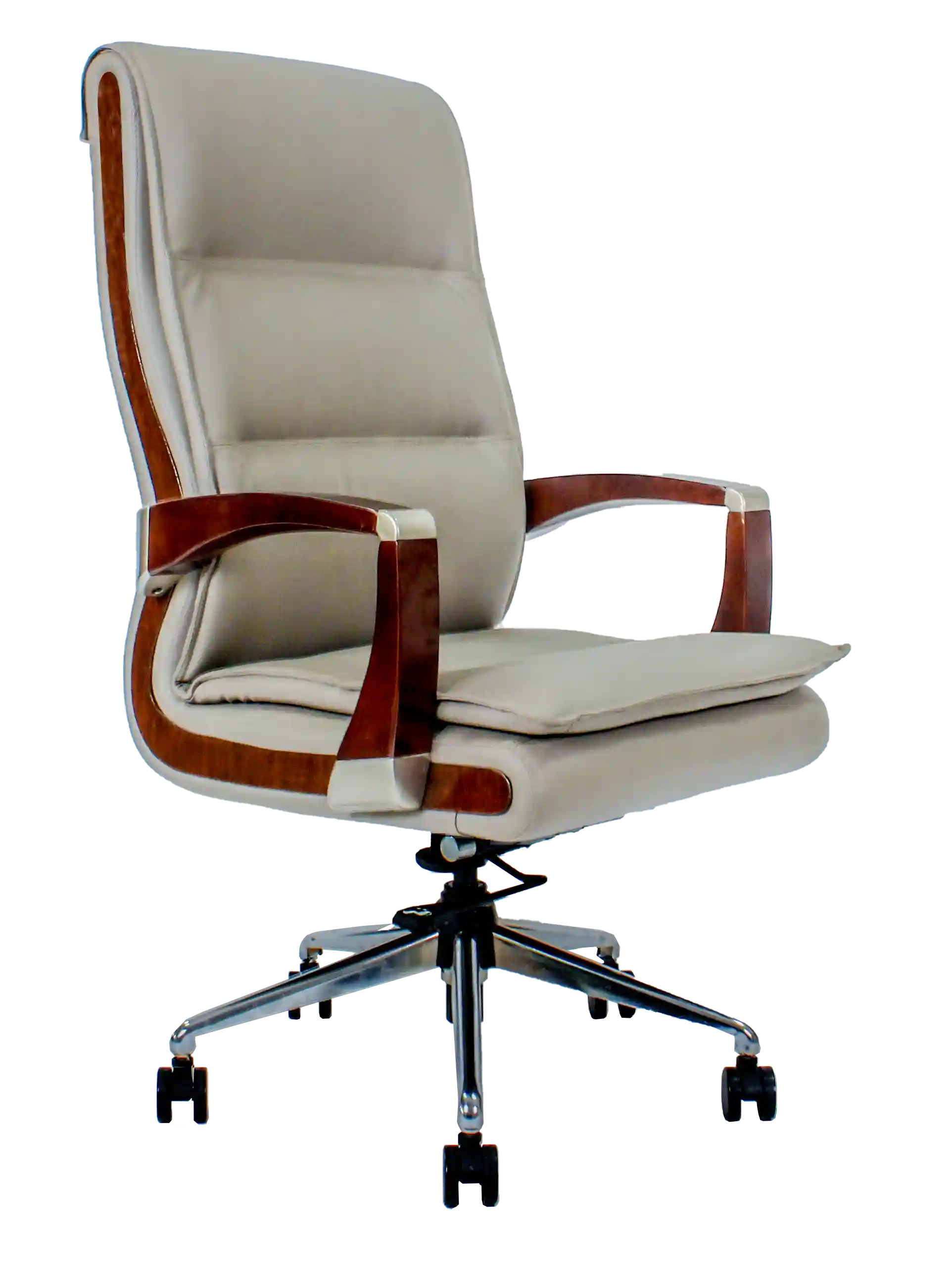 Bold - Executive Chairs -In White color With Side View