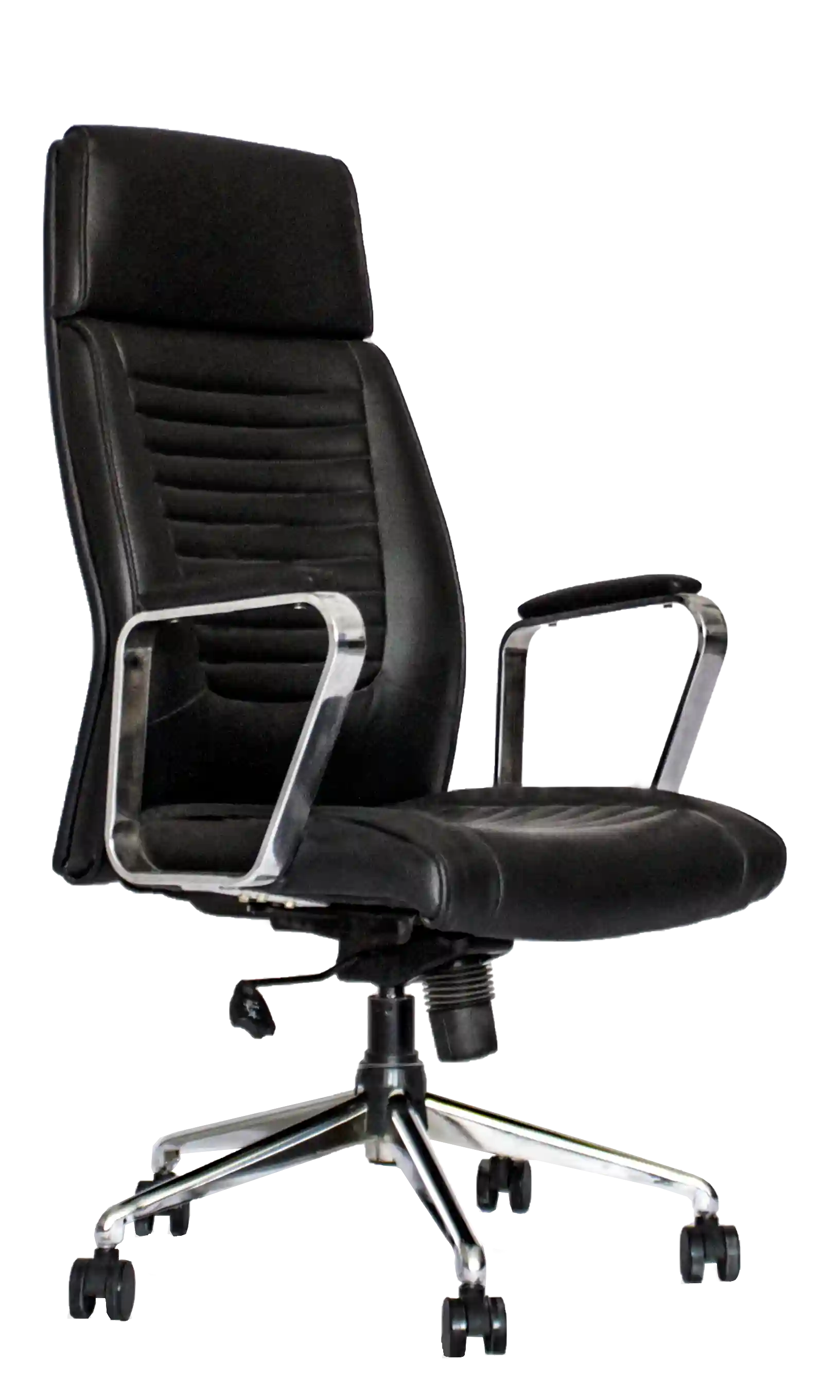Bold - Executive Chairs In Black color With Side view