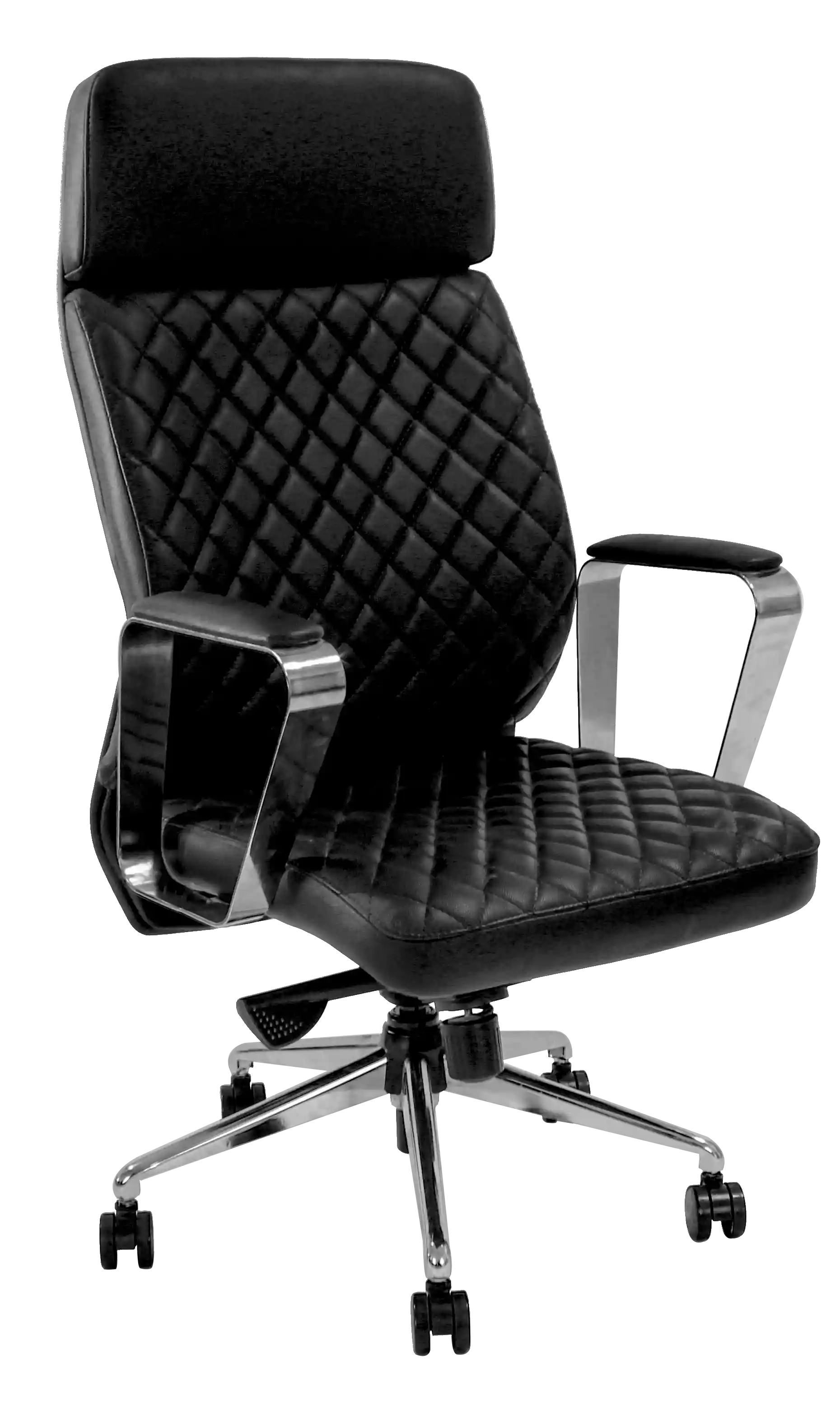 Bold - Executive Chairs In Black color With Side view