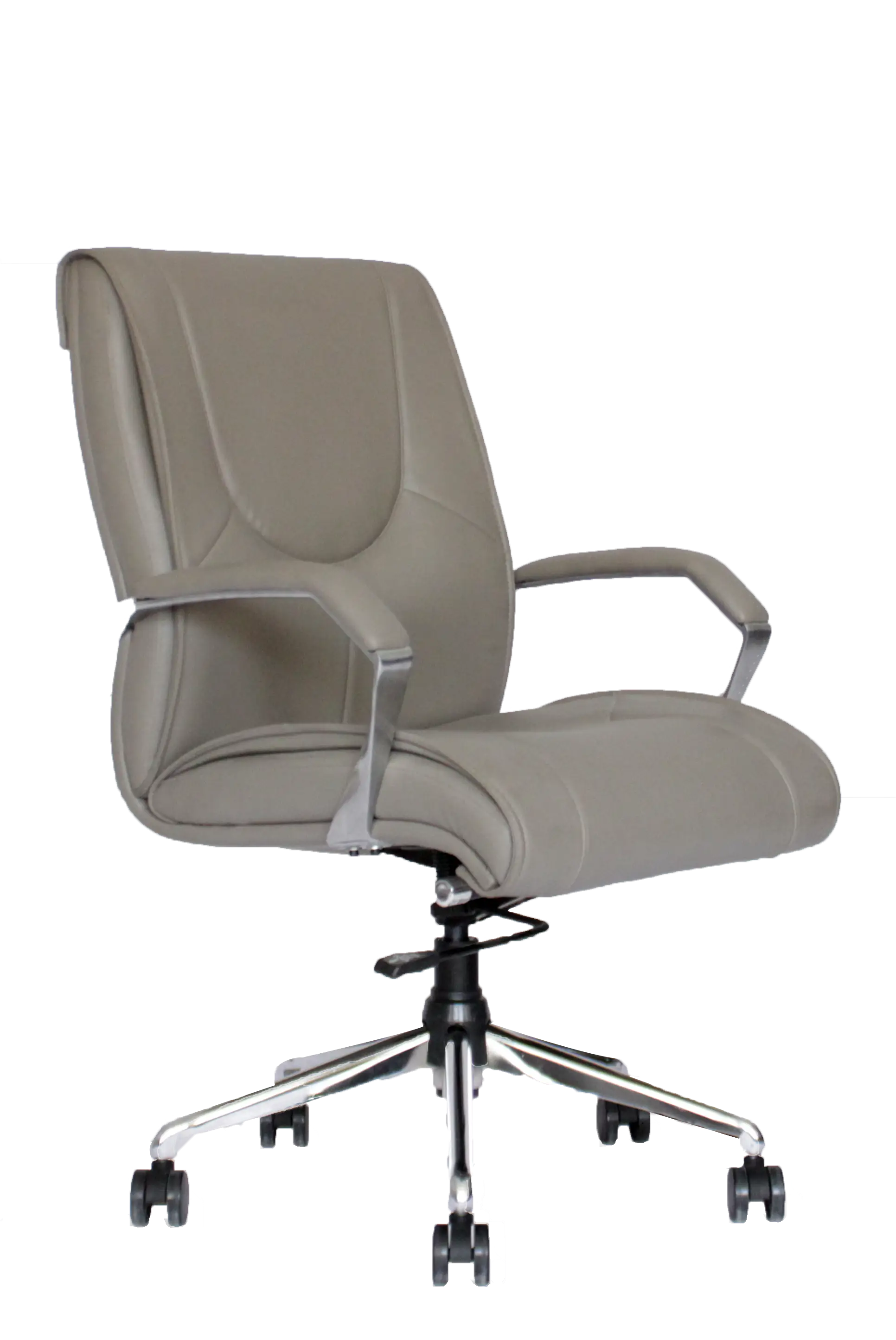 Bold - Executive Chairs In grey color With Side view