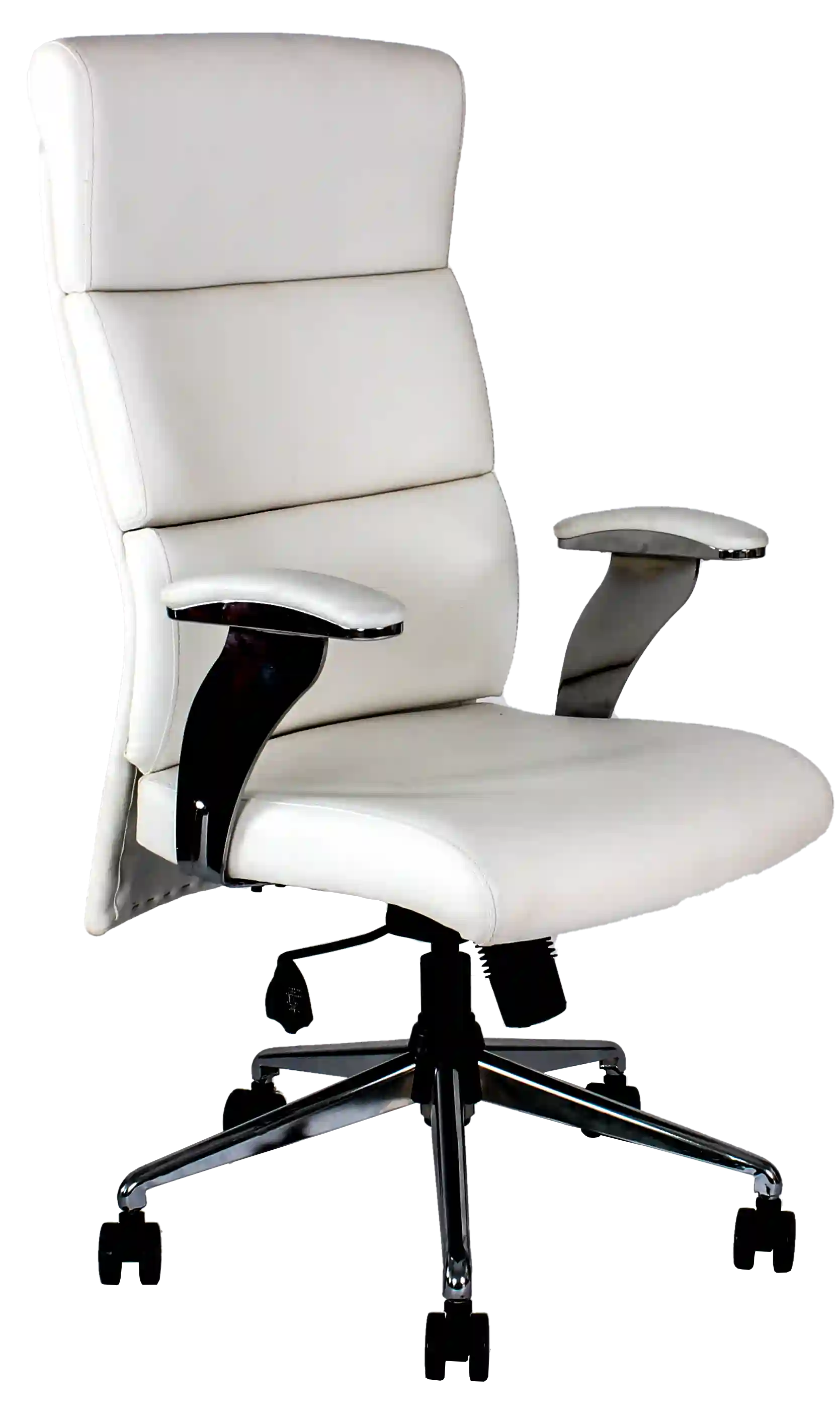 Bold - Executive Chairs In White color With Side view