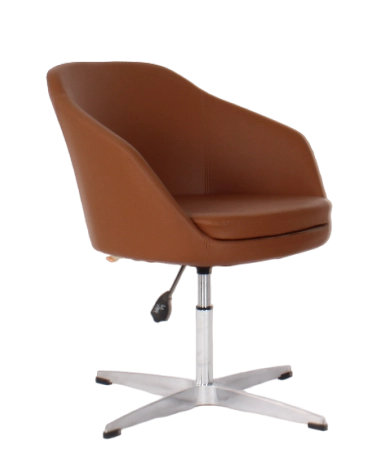 Lounge Pink Cushioned Stool