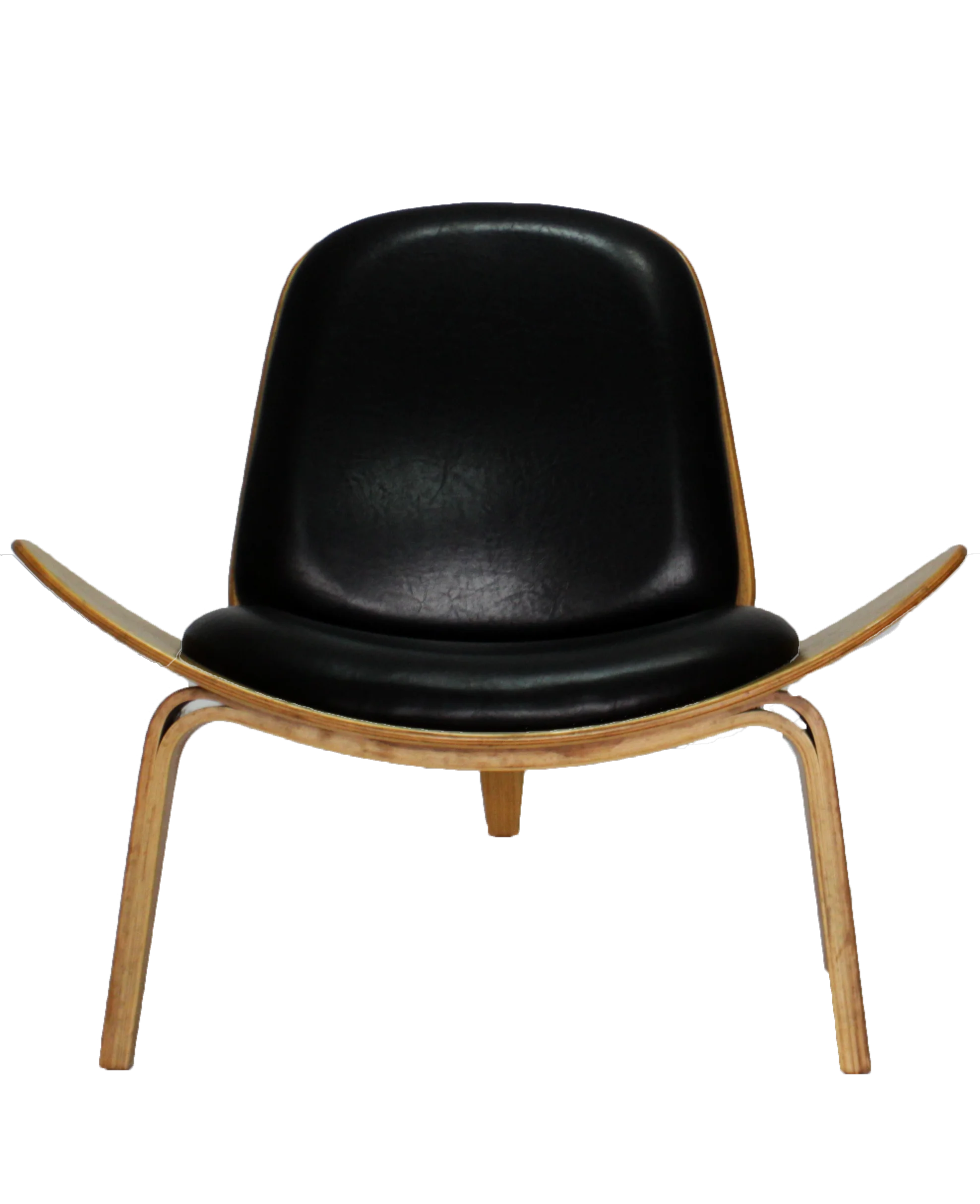Living Room Curved Shell Chair