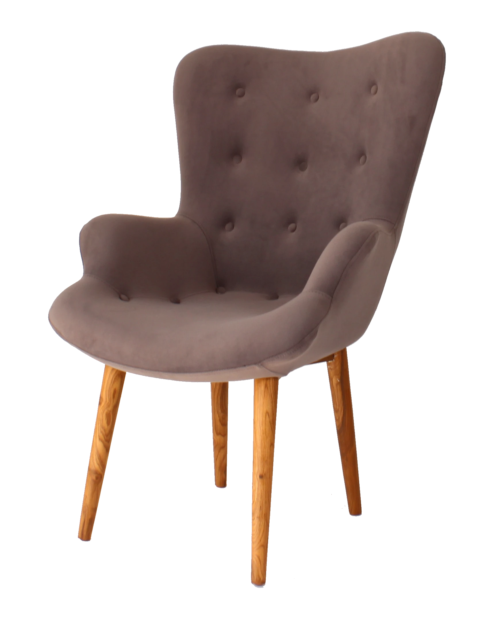 Living Room Curved Shell Chair
