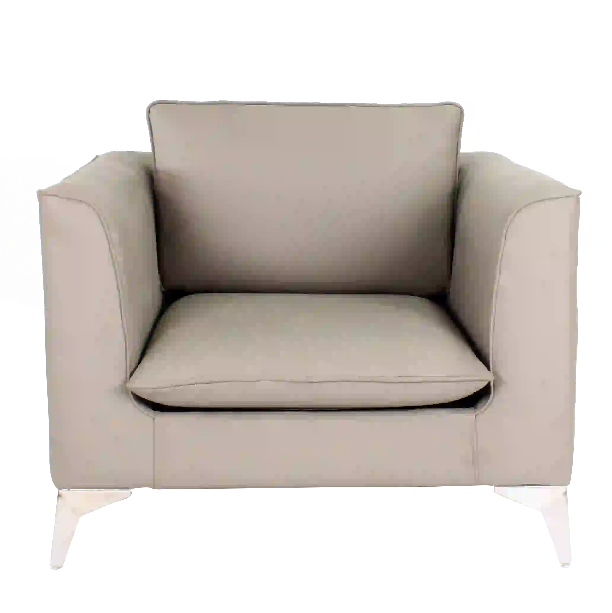 Sofa - In light beige Color With Front View