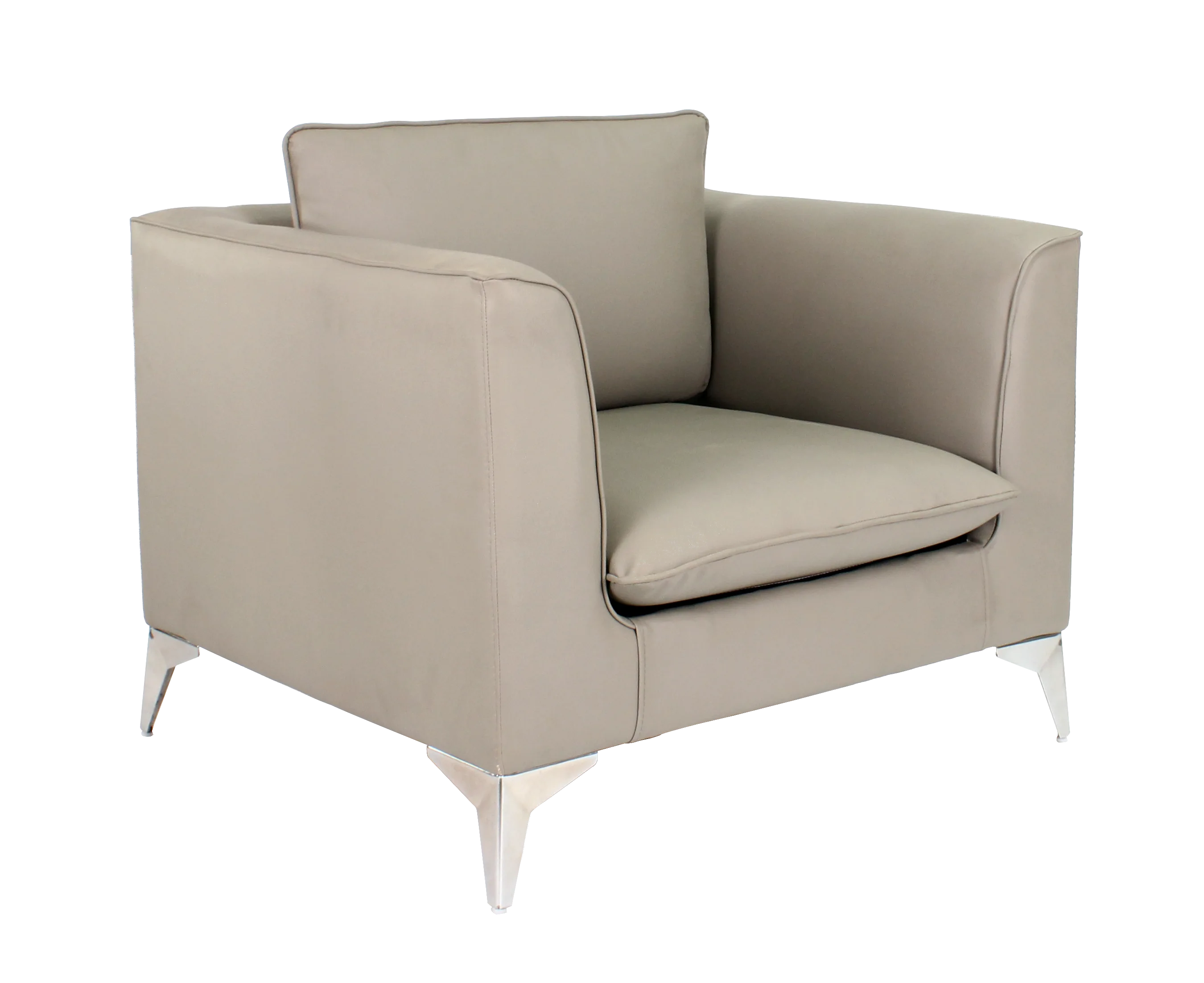 Sofa - In light beige Color With Front View