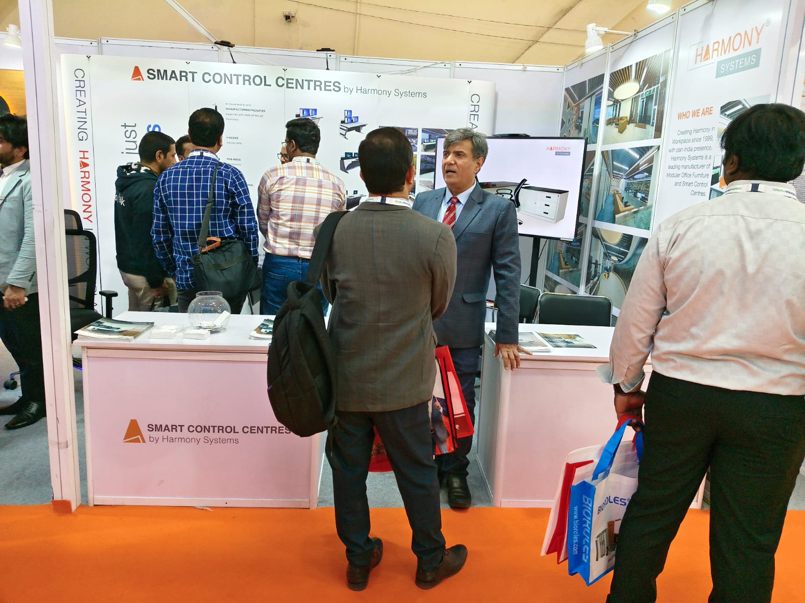 Harmony Systems Attend IFSEC India 2024 2