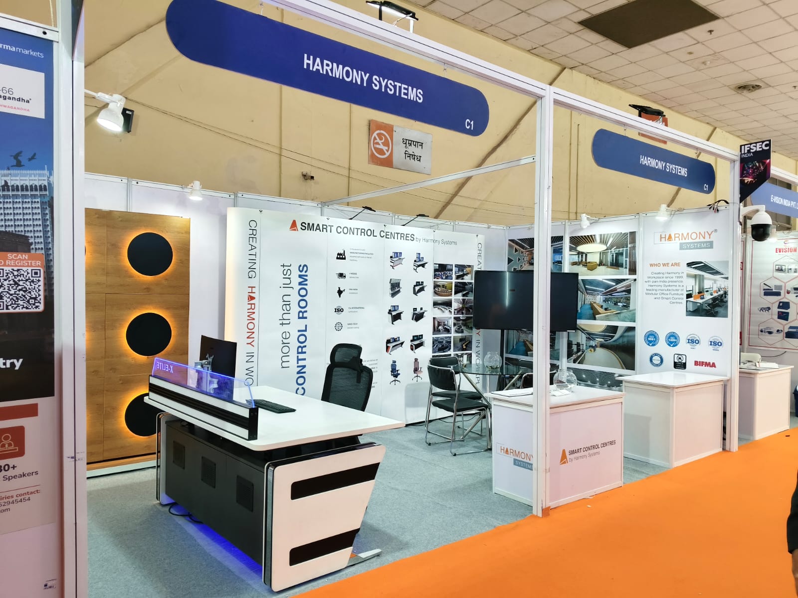 Harmony Systems Attend IFSEC India 2024 3